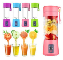 Load image into Gallery viewer, Portable Rechargeable Battery Juice Blender
