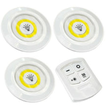 Load image into Gallery viewer, Led light with remote control set of 3 Emergency light
